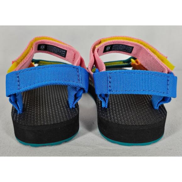 TEVA UNISEX-CHILD ORIGINAL UNIVERSAL STRAP SANDAL MULTI COLOR BLOCK KID SIZE T11 - Picture 5 of 9